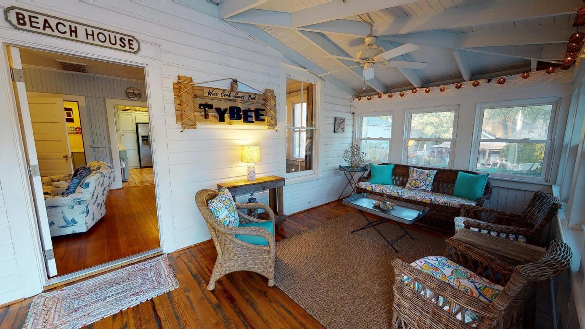 1201 Lovell Avenue By Tybee Beach Vacation Rentals Тайби-Айленд Экстерьер фото